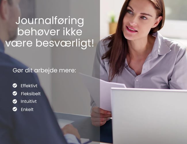 Færdigudviklet softwareplatform til intelligent journalføring