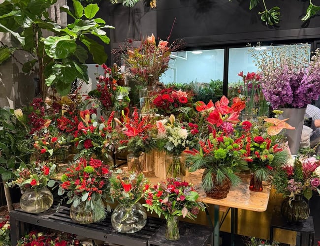 Blomsterforretning- Medlem af Interflora omsætning på 4.5 millioner i cph.