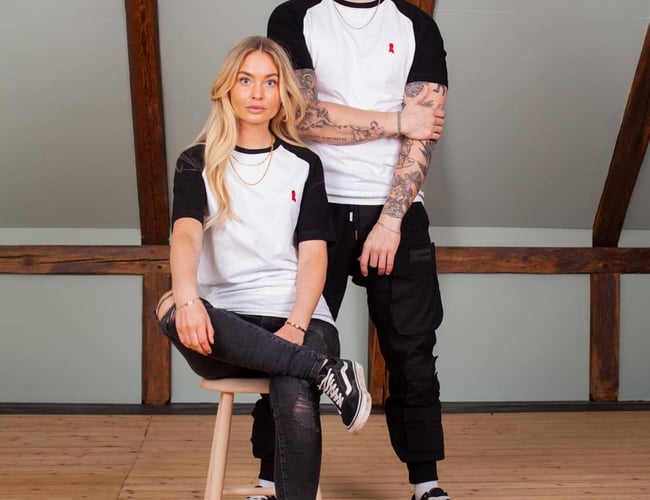 Unisex brand med +55.000 følgere på de sociale medier.