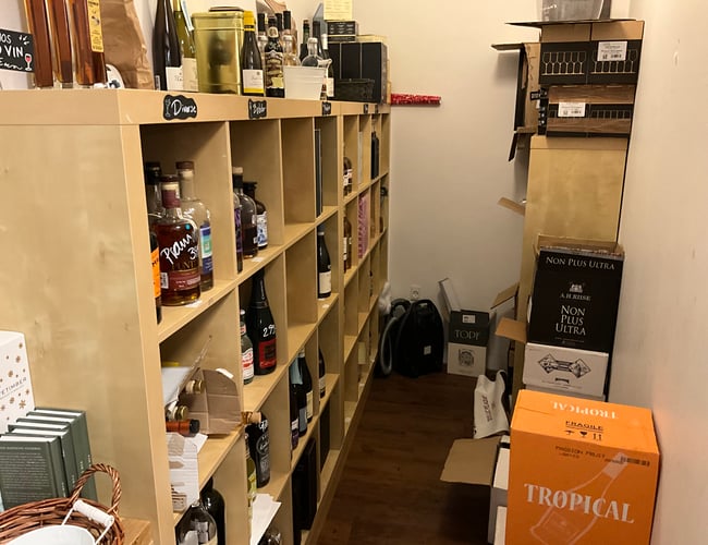 Rønde Vild med vin butik sælges NY PRIS
