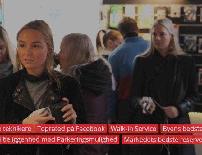 Velkørende smartphone butik - tæt ved Strøget KBH