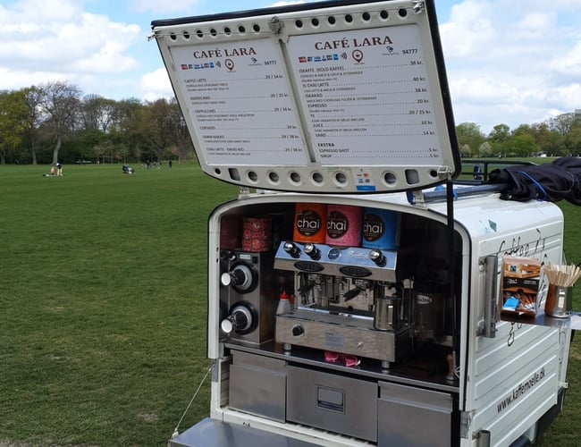 Event virksomhed & mobilt gadesalg - god omsætning: 