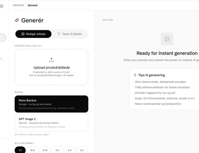 AI-platform til content genering hos fashion brands