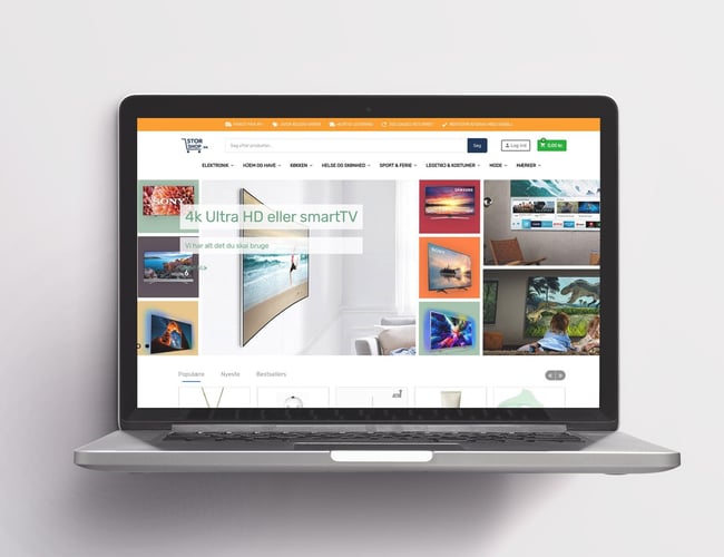 storshop.dk - Dropshipping webshop mere end 30.000 forskellige produkter - 40% avance