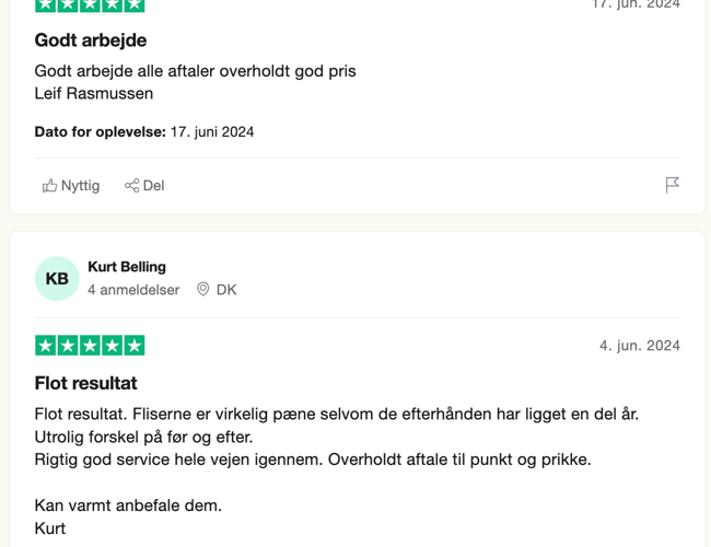 Etableret fliserens virksomhed med stort potentiale