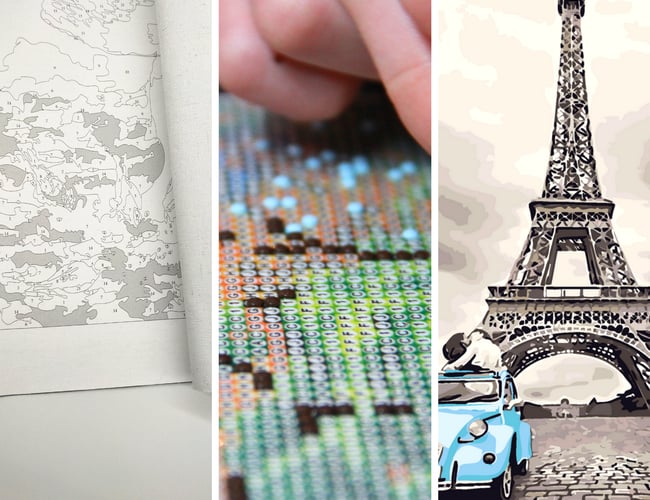 Paint by numbers webshop (Dropshipping)