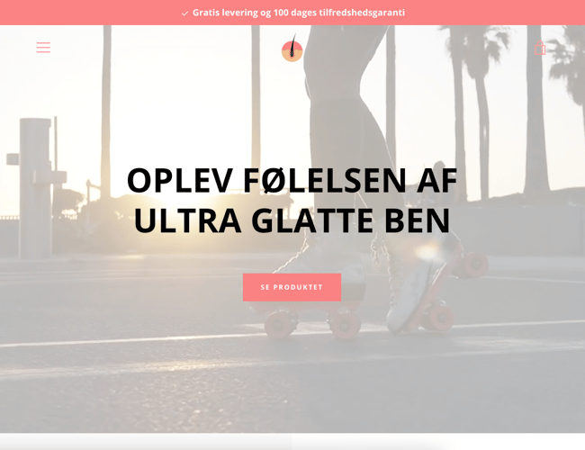 Silkehuden.dk - Webshop med den populære IPL Hårfjerner