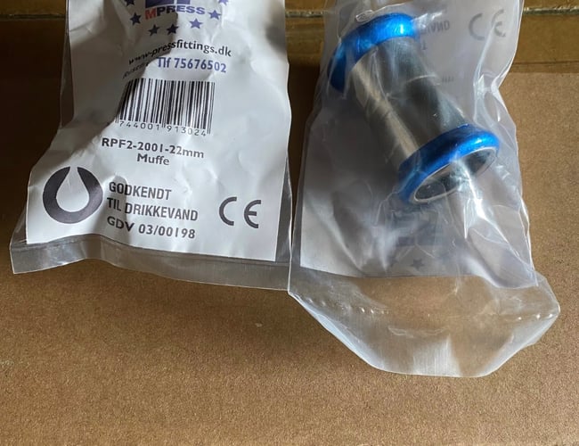 VVS Import og varelager af Rustfri Pressfittings sælges