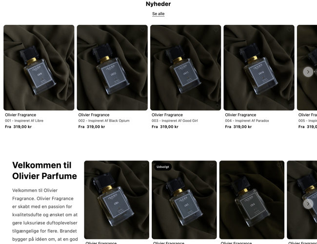 Køreklar webshop med stort potientale 