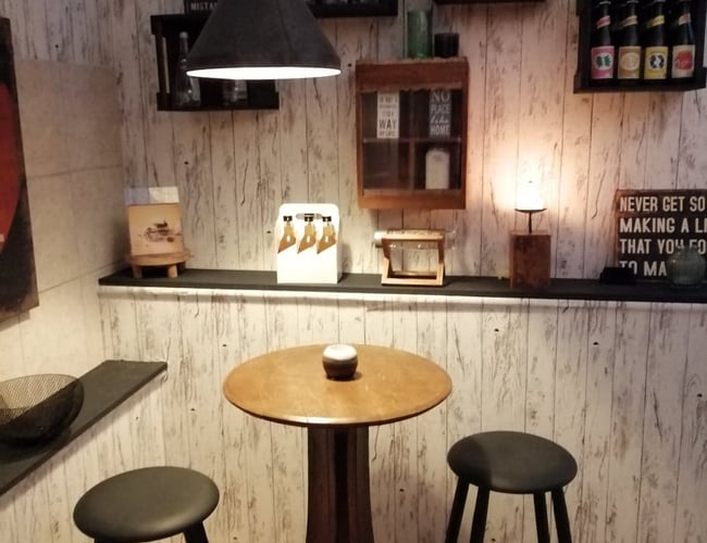 Charmerende cafe og butiks perle til salg på Sydkysten. / Økohytten.dk