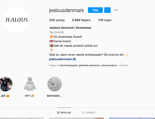 Tøj brand med gode leverandøre og kæmpe potentiale! - Nettoomsætning 2020: 334.000 kr.