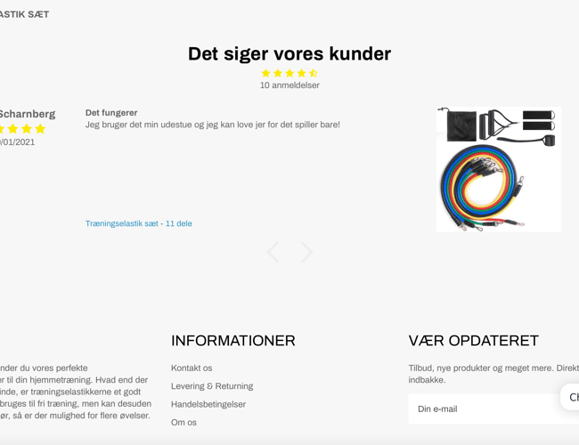 Fitudstyr.dk massere af mulighed for vækst! - omsat for 22.000 kr. på 1 måned