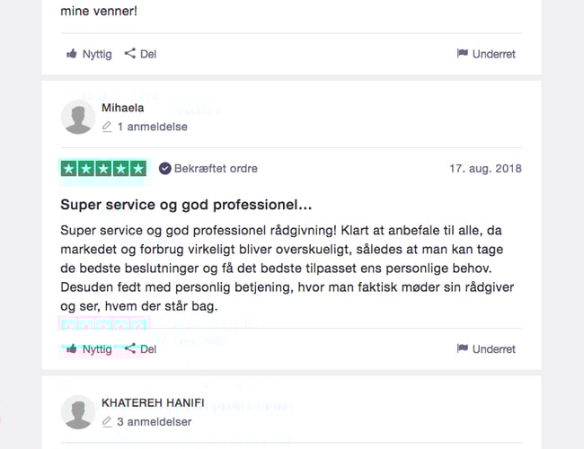 Affiliate website  - Omsætning: +470.000 kr - solgt løsninger til i alt 3.510 kunder 