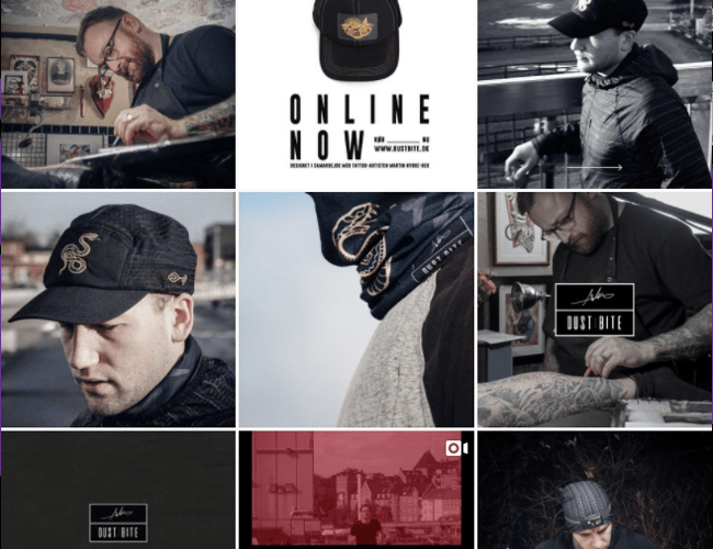 Dust Bite - Niche brand med webshop, forhandlere og varelager sælges