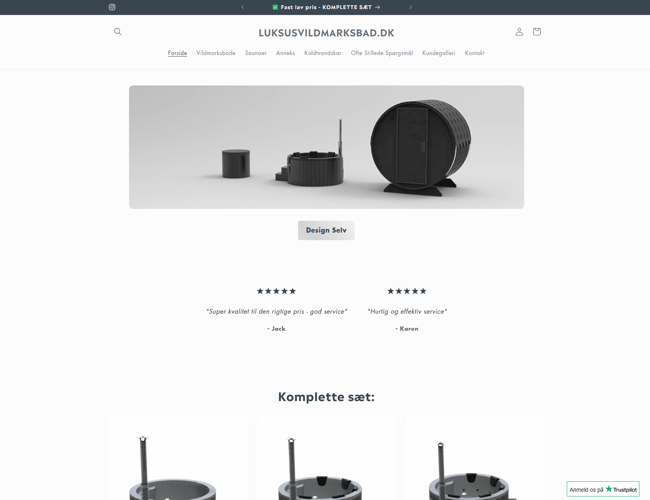 Profitabel og flytbar forretning | Salg af luksuriøse udendørsprodukter | Effektiv og resultatorienteret strategi.