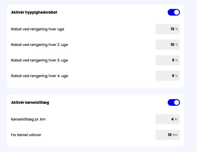 Cliinly - Ny SaaS software til rengøringsbranchen - giver kunderne komplette tilbud på 10 sekunder! Automatiserer hele rengøringsfirmaets tilbudsprocess. 350 udviklingstimer - 100% automatiseret, så den kræver INTET manuelt arbejde.