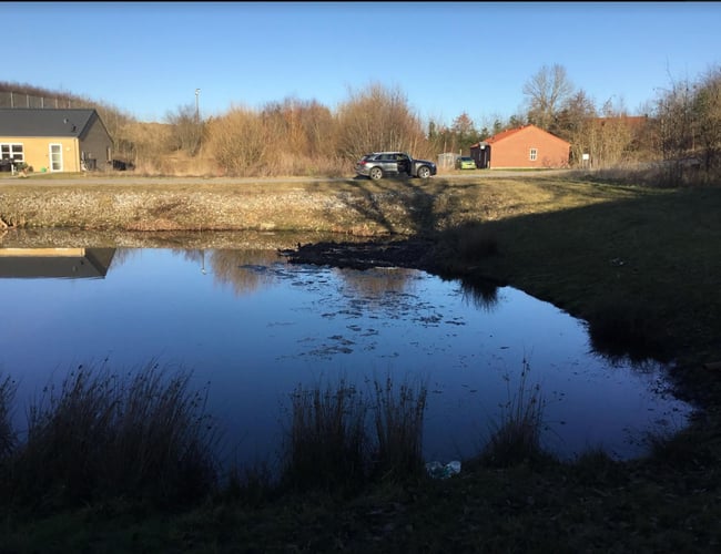 Byggegrund i Odense med 1 hus og ret til 10 mere