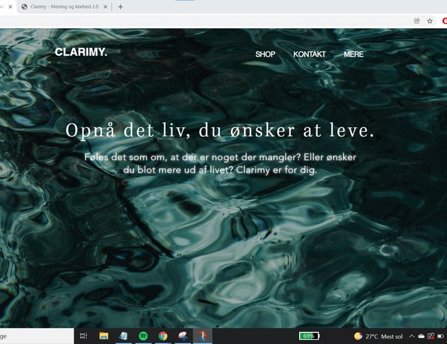 Færdig webshop inkl. færdigt digitalt produkt
