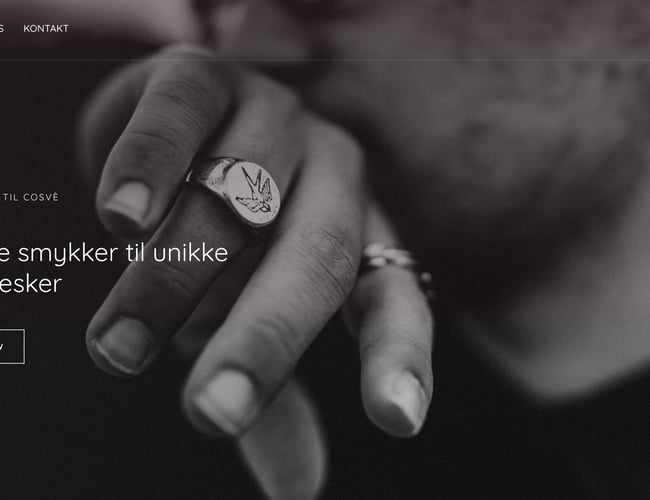 Dropshipping webshop - Cosvé - Sælger smykker til drenge