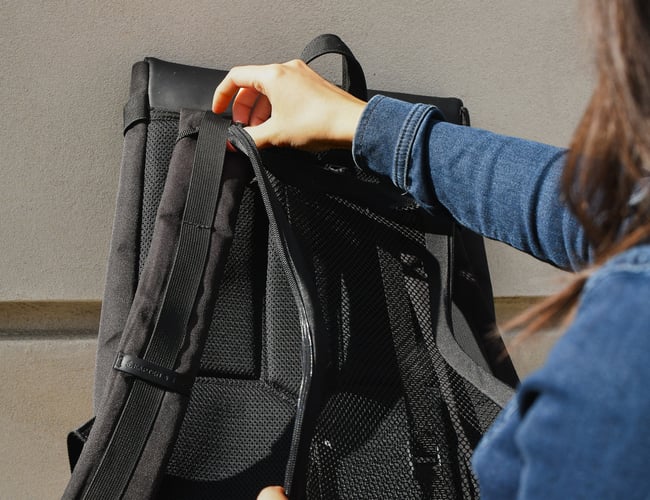 Windit | Innovativt produkt til at undgå svedpletter fra rygsækken