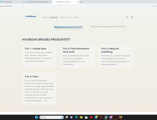 FreshFlosser | Dropshipping | EU leverandør med 2-4 dages levering
