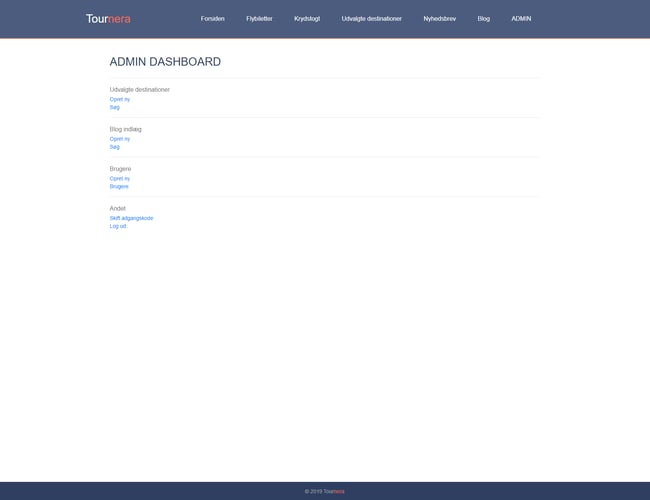 tournera.dk - Affiliate flysøgemaskine & rejse blog