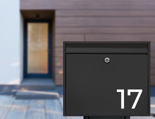 Postkassestickers - 3 webshops