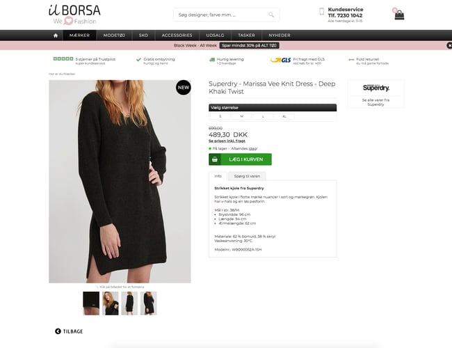 ilborsa.dk - Lækker webshop med modetøj til kvinder sælges -  Overskud tkr. 127