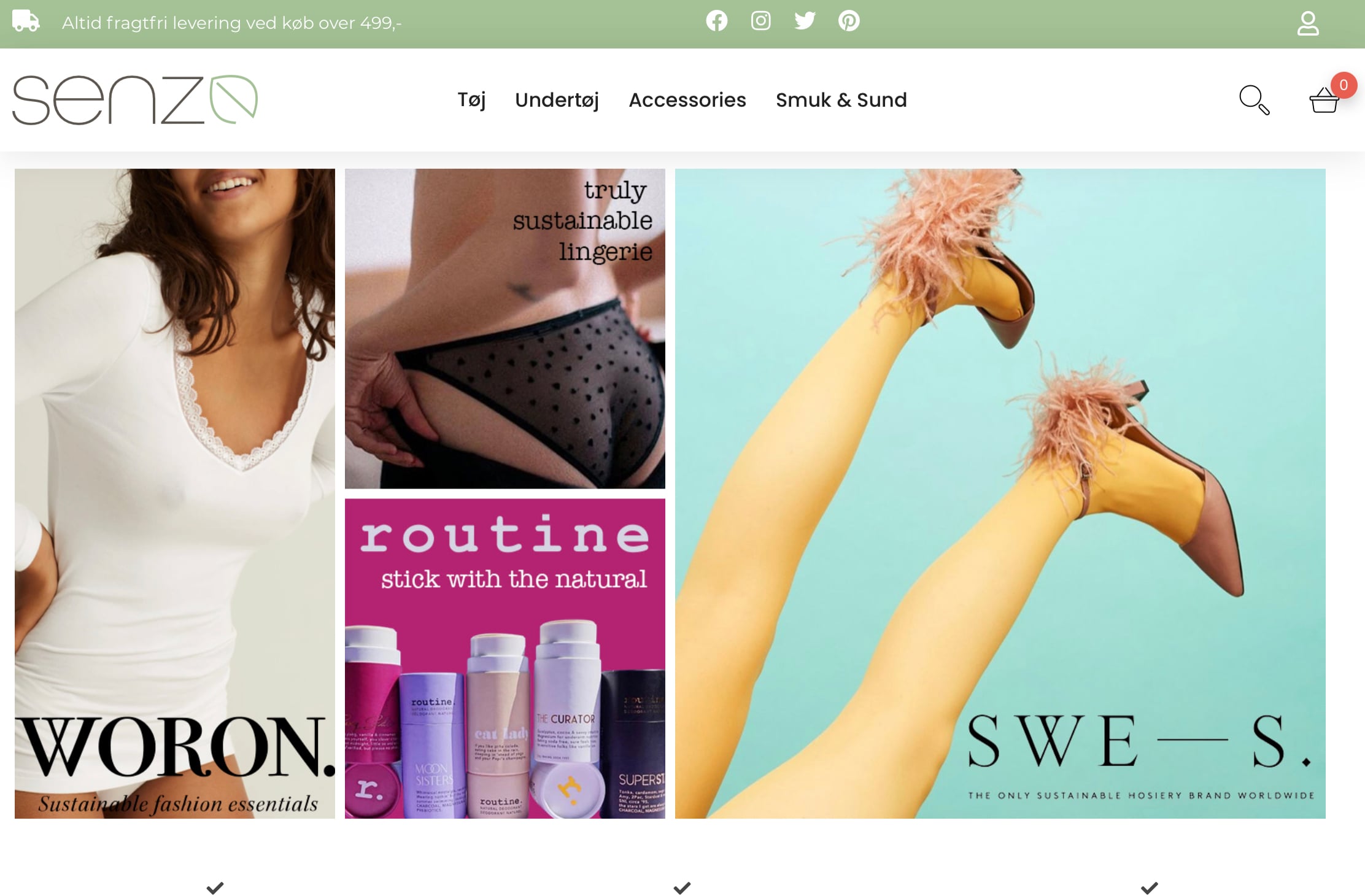 Webshop med grøn profil - Budgetteret omsætning 2021: 200.000 kr.