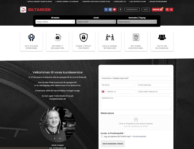 Etableret niche webshop med dropshipping aftale