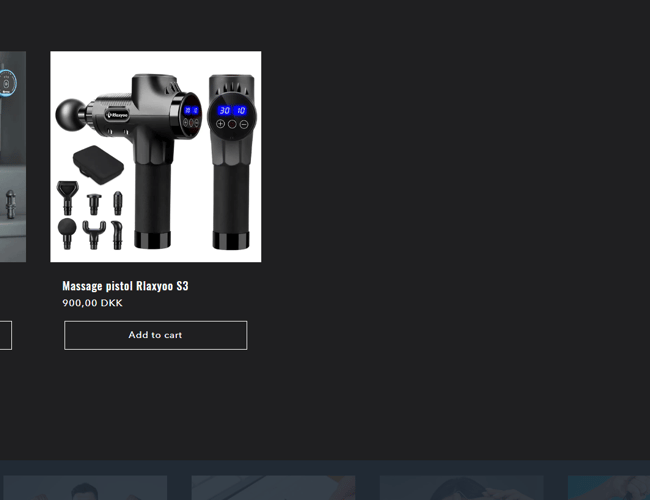 FLOT Webshop der sælger trænings samt velvære - udstyr.