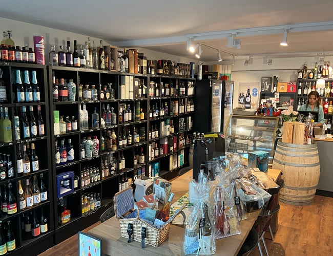 Rønde Vild med vin butik sælges NY PRIS