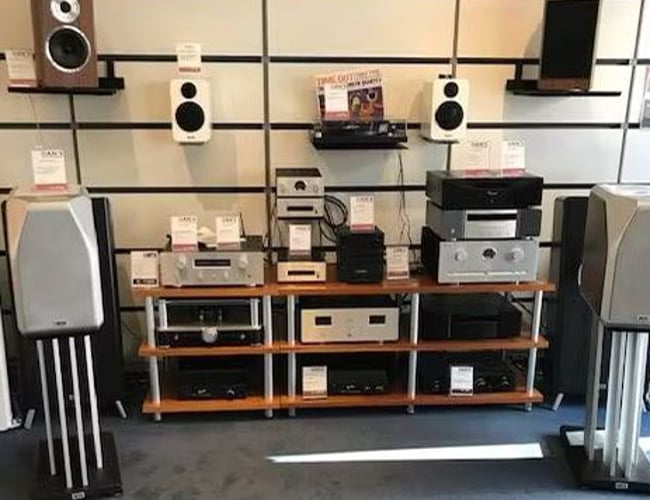 Hifi butik uden varelager