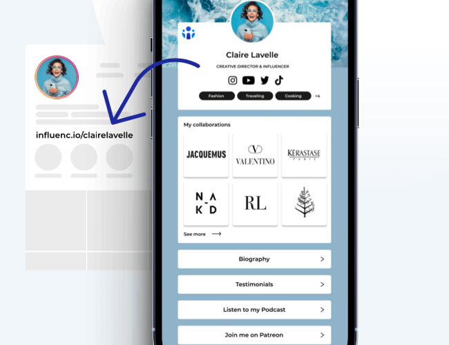 Unik og skalérbar influencer platform til salg