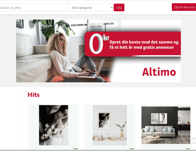 Salg af handelsplatform