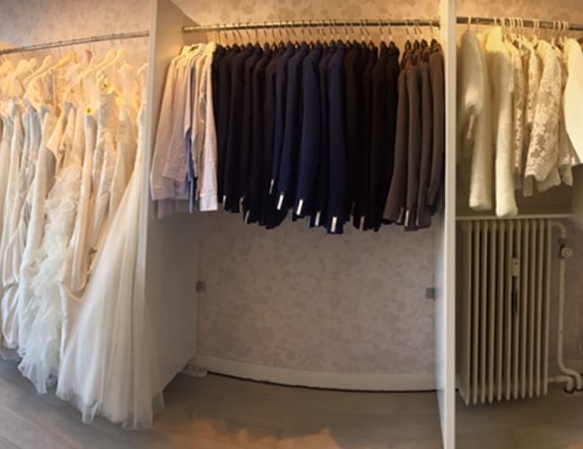 Brudekjole og konfirmationskjoler