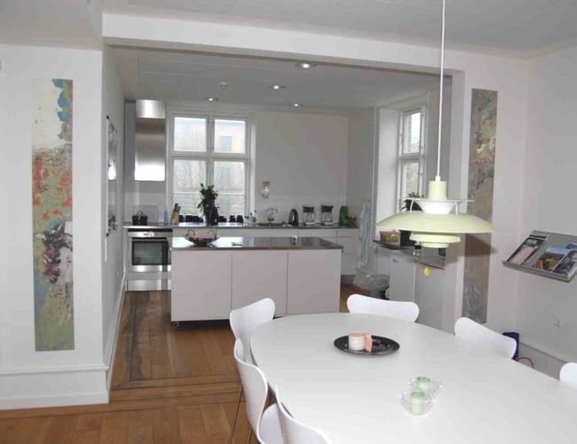 128 år gammel, eksklusiv, totalrenoveret, historisk bygning på over 1600 kvm til leje