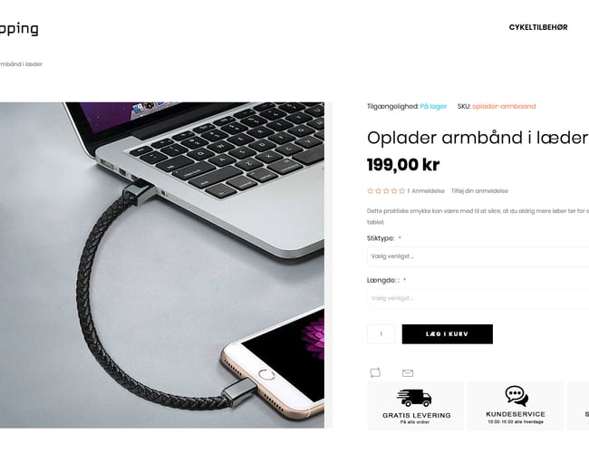 NewShopping.dk - Webshop med fokus på dropshipping af nye gadgets og isenkram