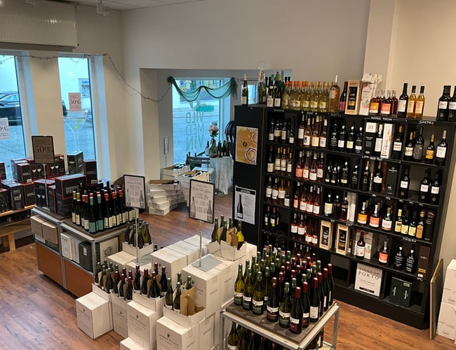 Rønde Vild med vin butik sælges NY PRIS