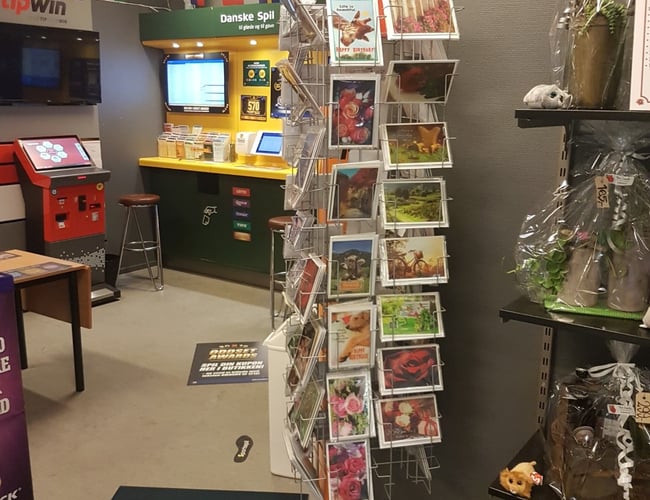 Kiosk på fyn med stor omsætning i 2017 på 14 millioner