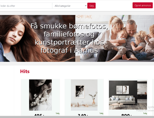 Salg af handelsplatform