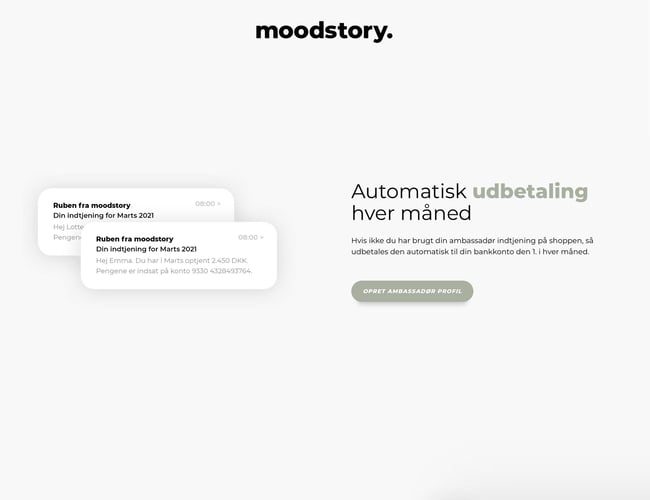 Unikt NFC plakat koncept med indbygget specialudviklet influencer platform. Der er brugt 500 (!) udviklingstimer på portalen, som er meget kompleks og 99% automatiseret. 