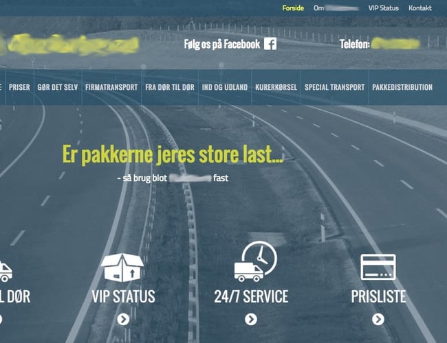 Transport firma i rivende udvikling