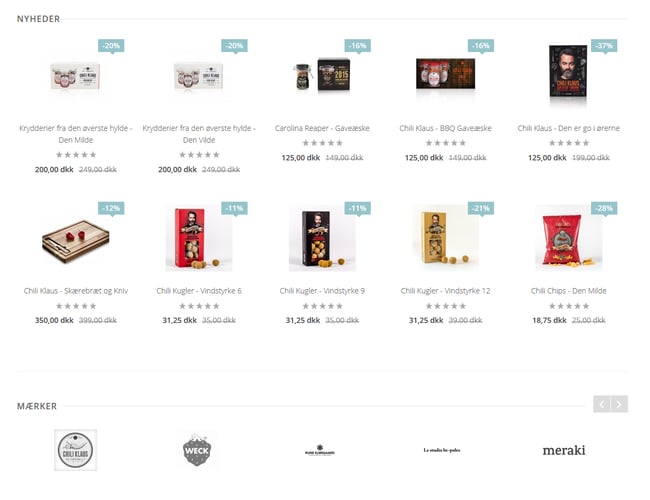 International Interiør Livsstils Webshop