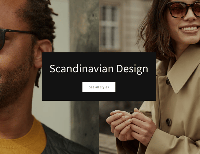 Etableret solbrillevirksomhed med webshop til salg