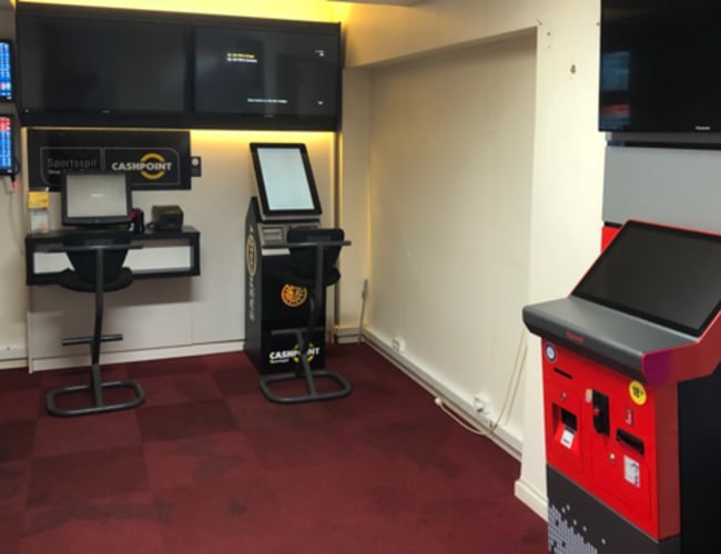 Spillebutik ved S-tog og Center