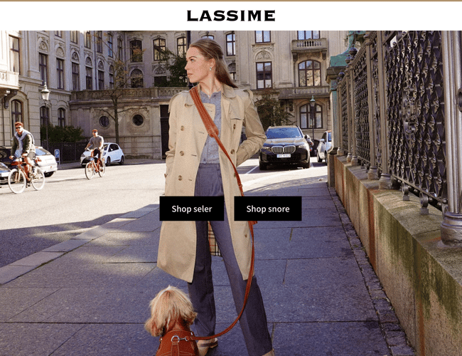 Webshop & lager af luksus hundeseler/snore