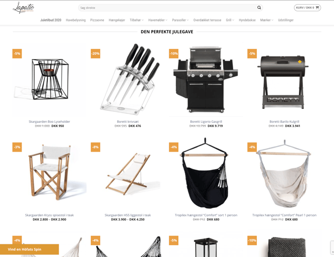 Spændende webshop med vækst potentiale (vækst 300% 2020)