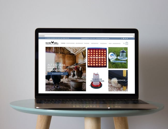 Vildmedhoens.dk - Niche Dropship Webshop med dyreartikler med 500.000+ omsætning