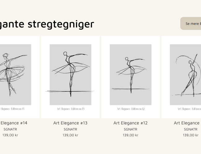 Plakatshop med Egne Motiver - fuldt automatiseret